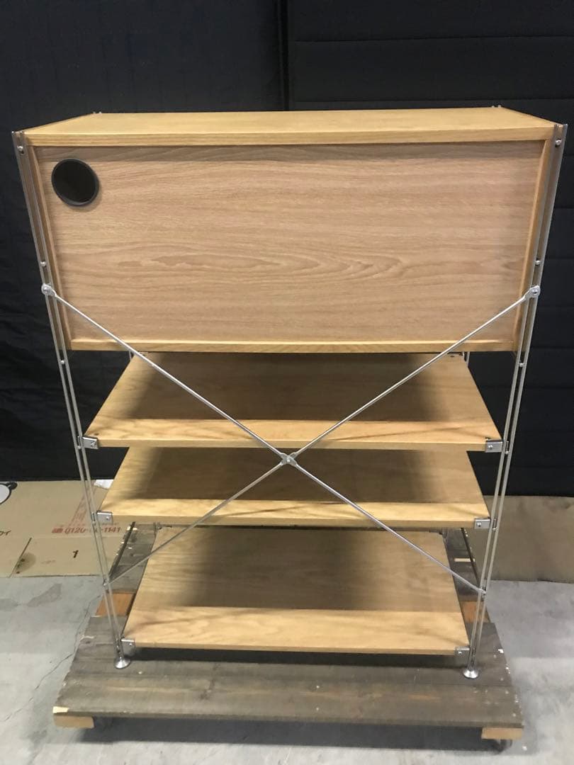 無印良品 ステンレスユニットシェルフ 収納食器棚