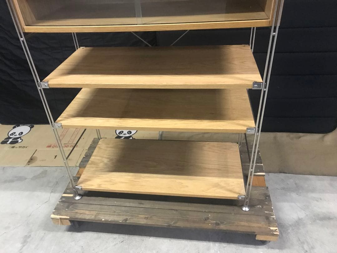 無印良品 ステンレスユニットシェルフ 収納食器棚