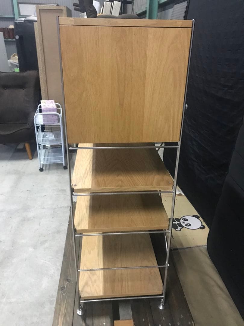 無印良品 ステンレスユニットシェルフ 収納食器棚