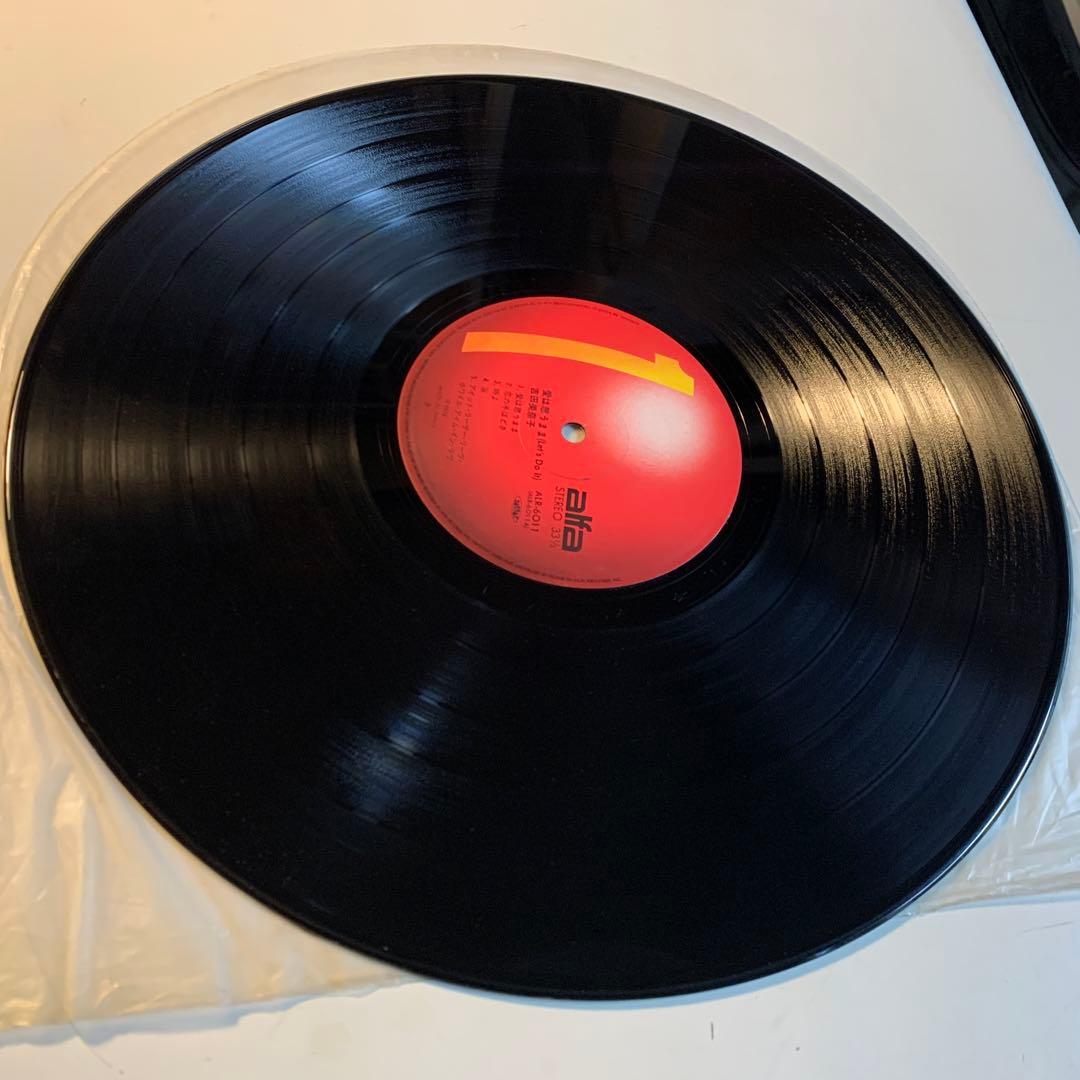 吉田美奈子 愛は思うまま LET'S DO IT ポスター付　LP