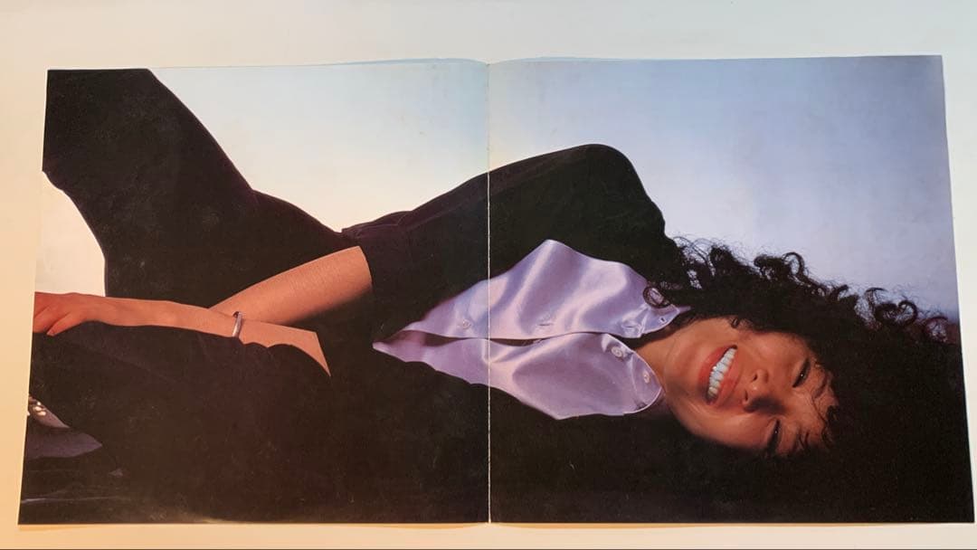 吉田美奈子 愛は思うまま LET'S DO IT ポスター付　LP