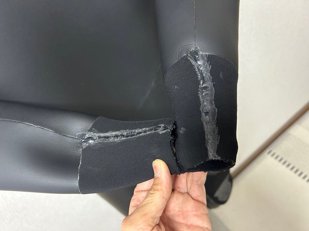 ☆ セミドライ ウェットスーツ 5×3mm チェストジップ サイズXXL☆