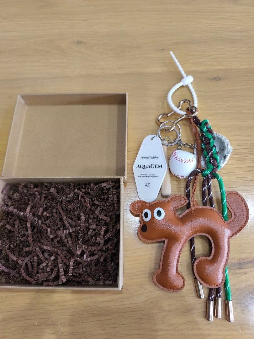 美品 STICKY ZOO スティッキーズー パピー犬 チャーム キーホルダー