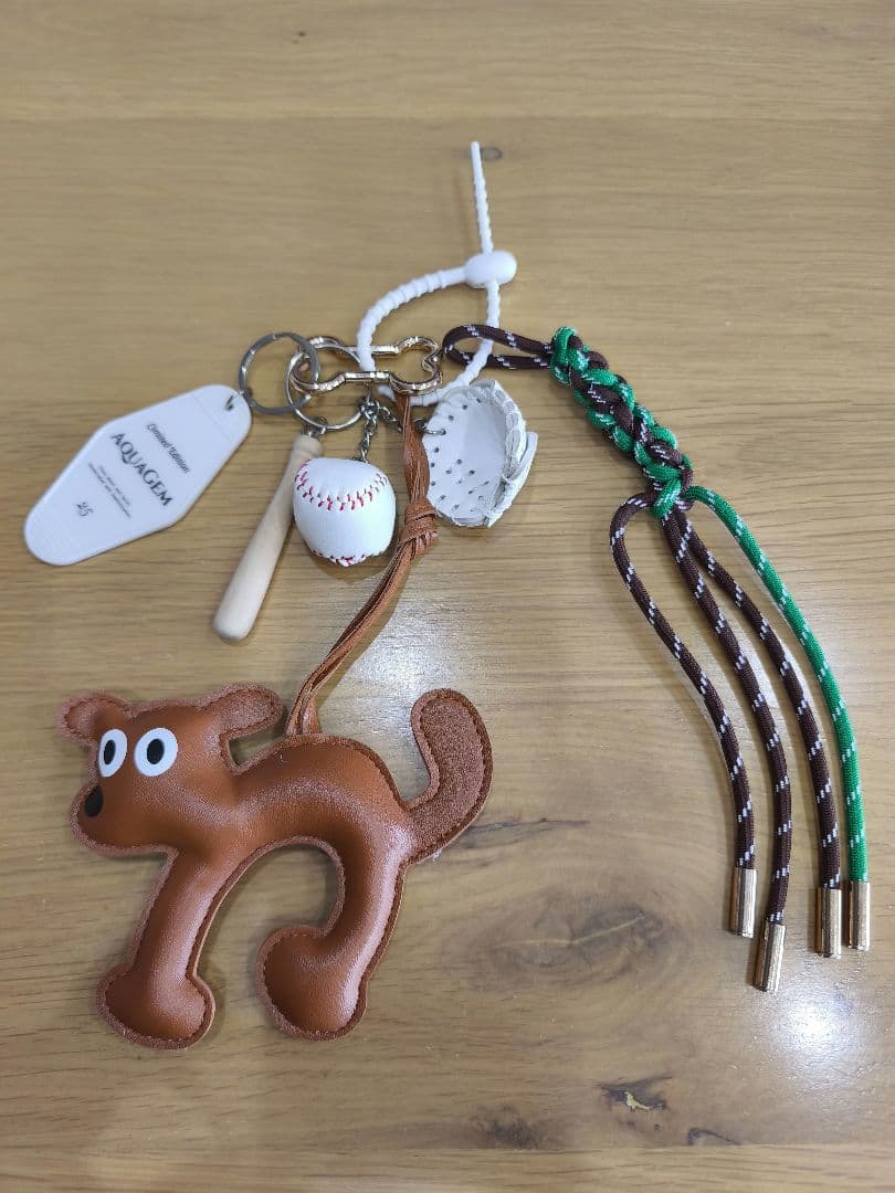 美品 STICKY ZOO スティッキーズー パピー犬 チャーム キーホルダー