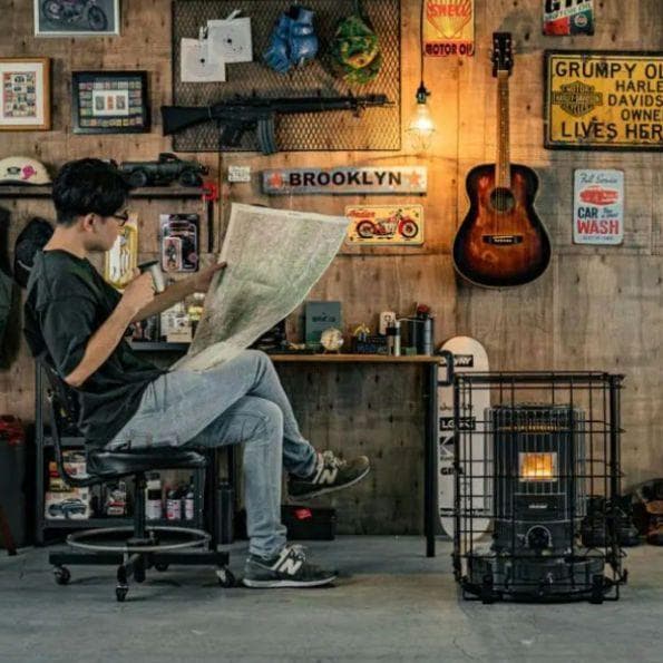 【不用品処分】トヨトミ 宿営暖房Ｉ型 KS-SDF56(G)