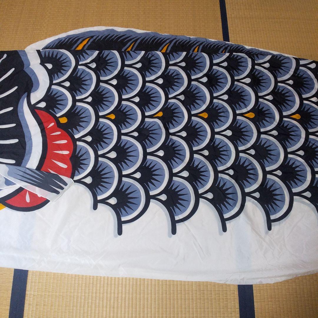 鯉のぼり　6mセット　真鯉　緋鯉　子鯉　吹き流し　旭昇印　旭化成ナイロン