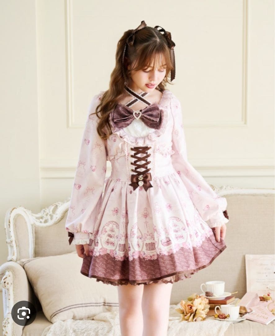 リズリサ Melty chocolate ワンピース