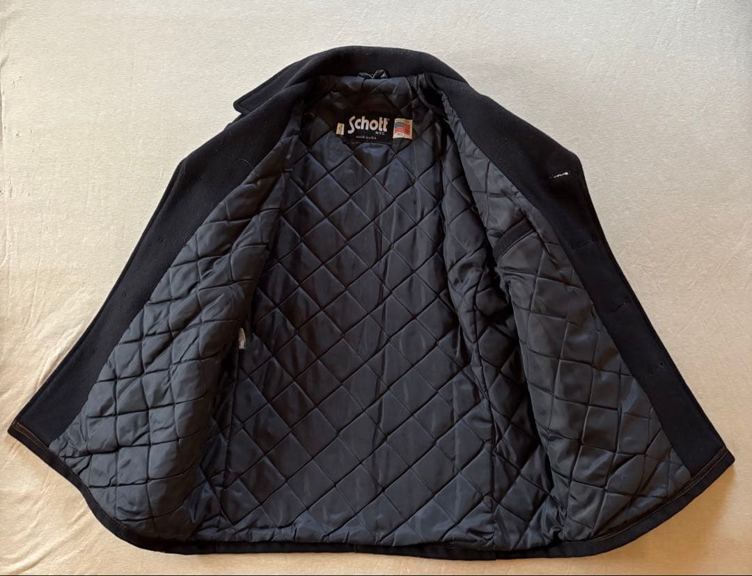 Schott ショットPコート シングル 米国製 サイズ40/L 美品
