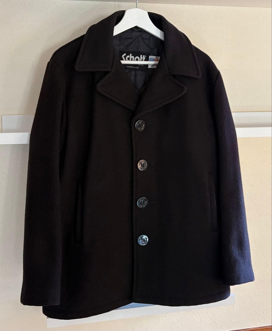 Schott ショットPコート シングル 米国製 サイズ40/L 美品