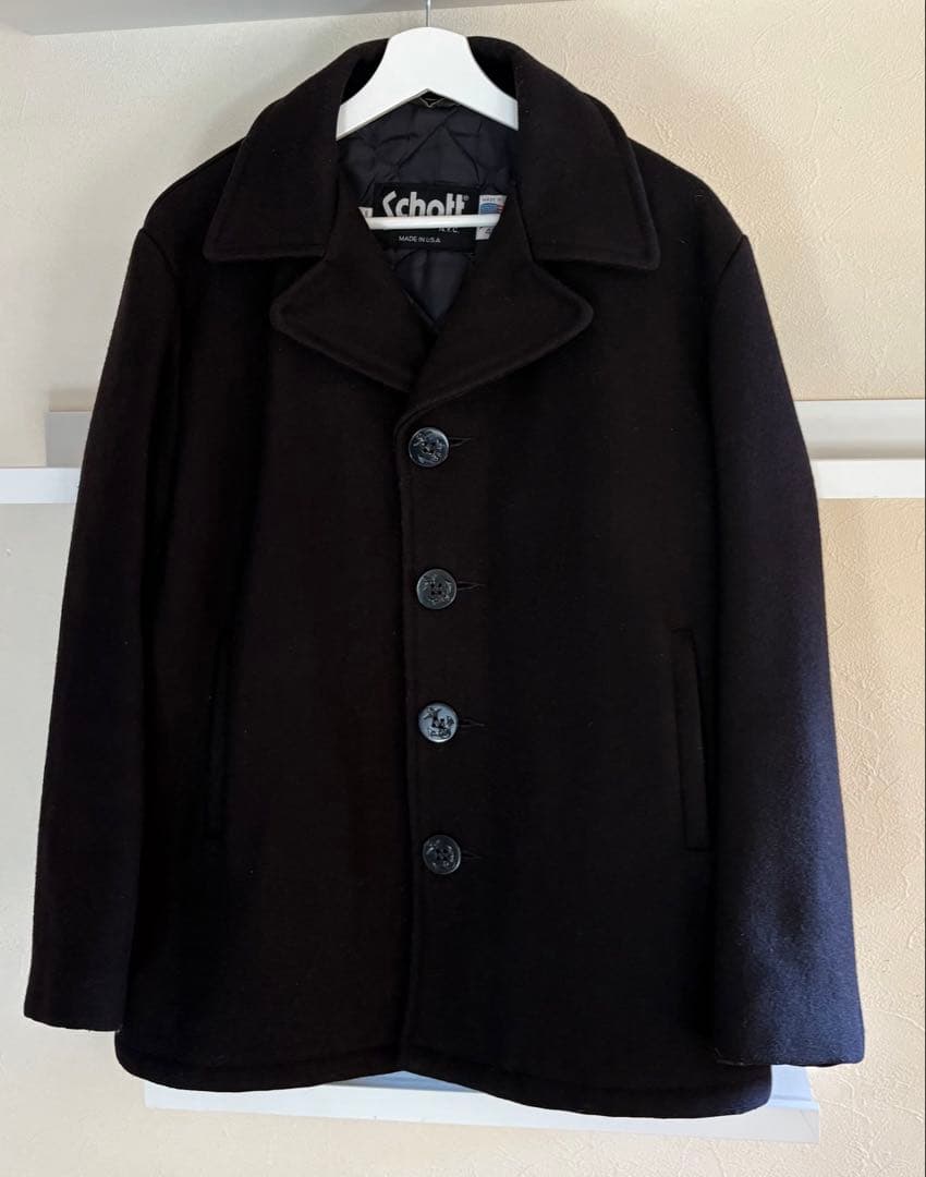 Schott ショットPコート シングル 米国製 サイズ40/L 美品