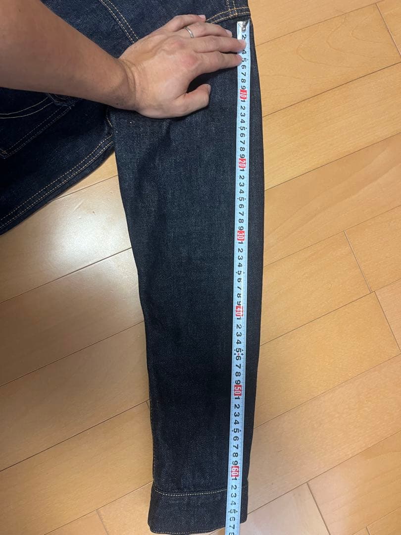 美品　サイズ44 デニムジャケット 桃太郎ジーンズ　銅丹　廃盤