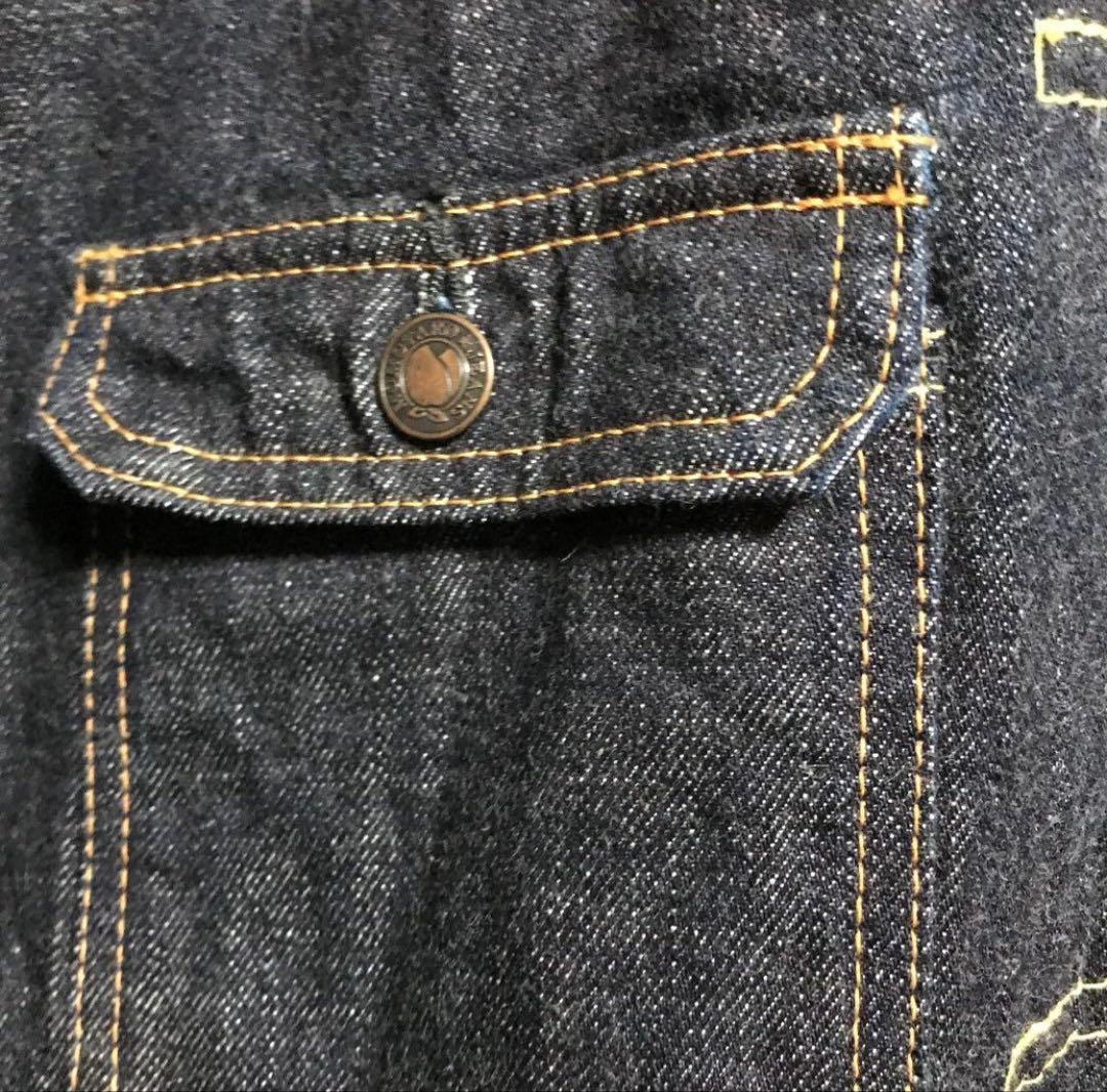 美品　サイズ44 デニムジャケット 桃太郎ジーンズ　銅丹　廃盤