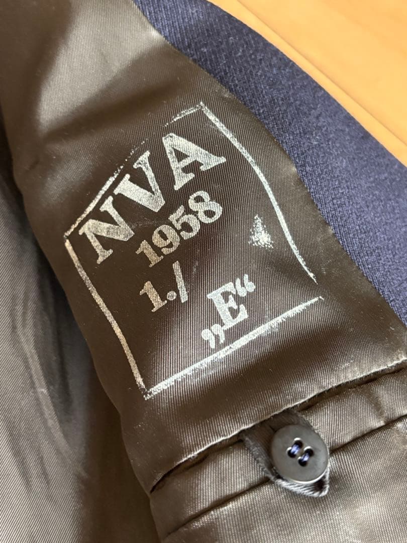 ＮＶＡ　東ドイツ軍/Pコート　ｍ４８（実物）