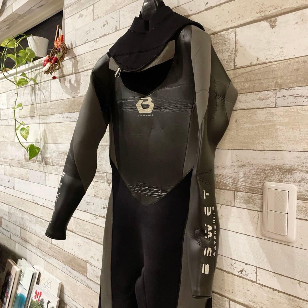 セー【最高峰】BEWETウエットスーツ メンズ 170cm 5×3