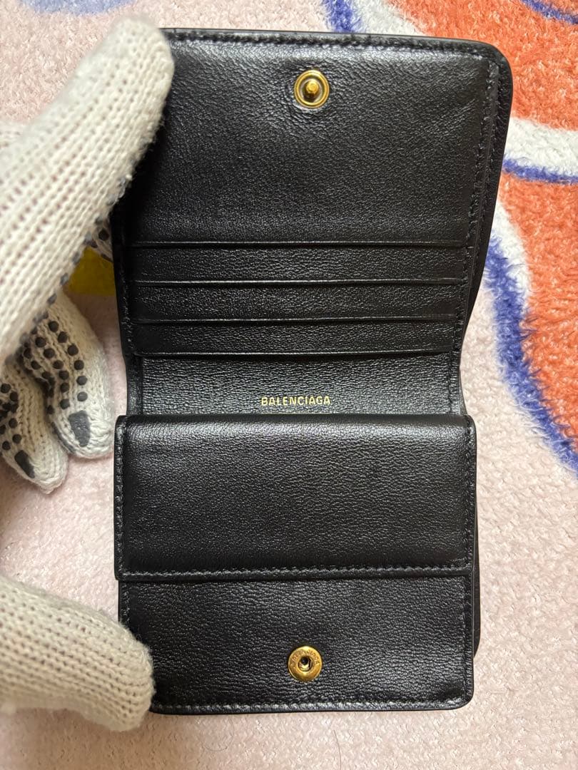BALENCIAGA バレンシアガ 二つ折り財布 ミニ財布