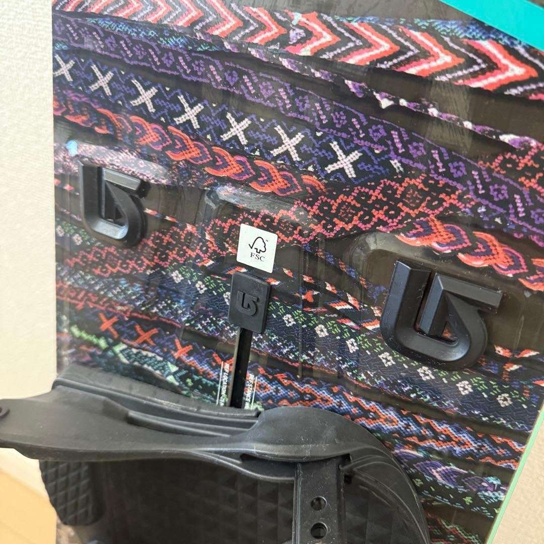 BURTON FEATHER レディース 2点セット(ケース付き) 144cm