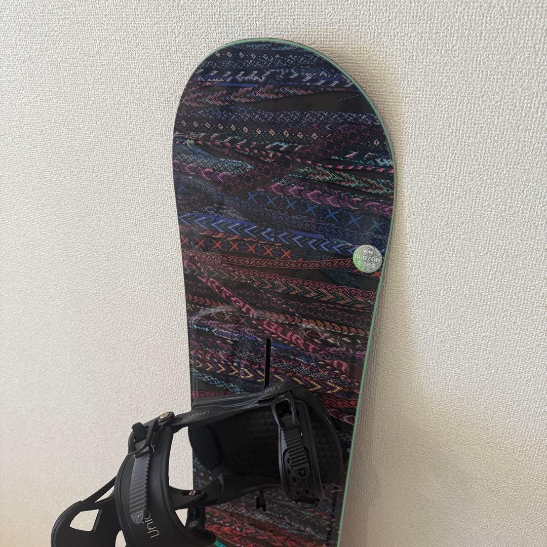 BURTON FEATHER レディース 2点セット(ケース付き) 144cm