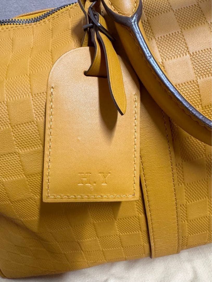 LOUIS VUITTON ダミエ・アンフィニ キーポル・バンドリエール45