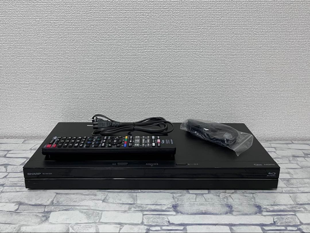 4K 1TB 2番組録画　シャープ　ブルーレイレコーダー　BD-NW1200