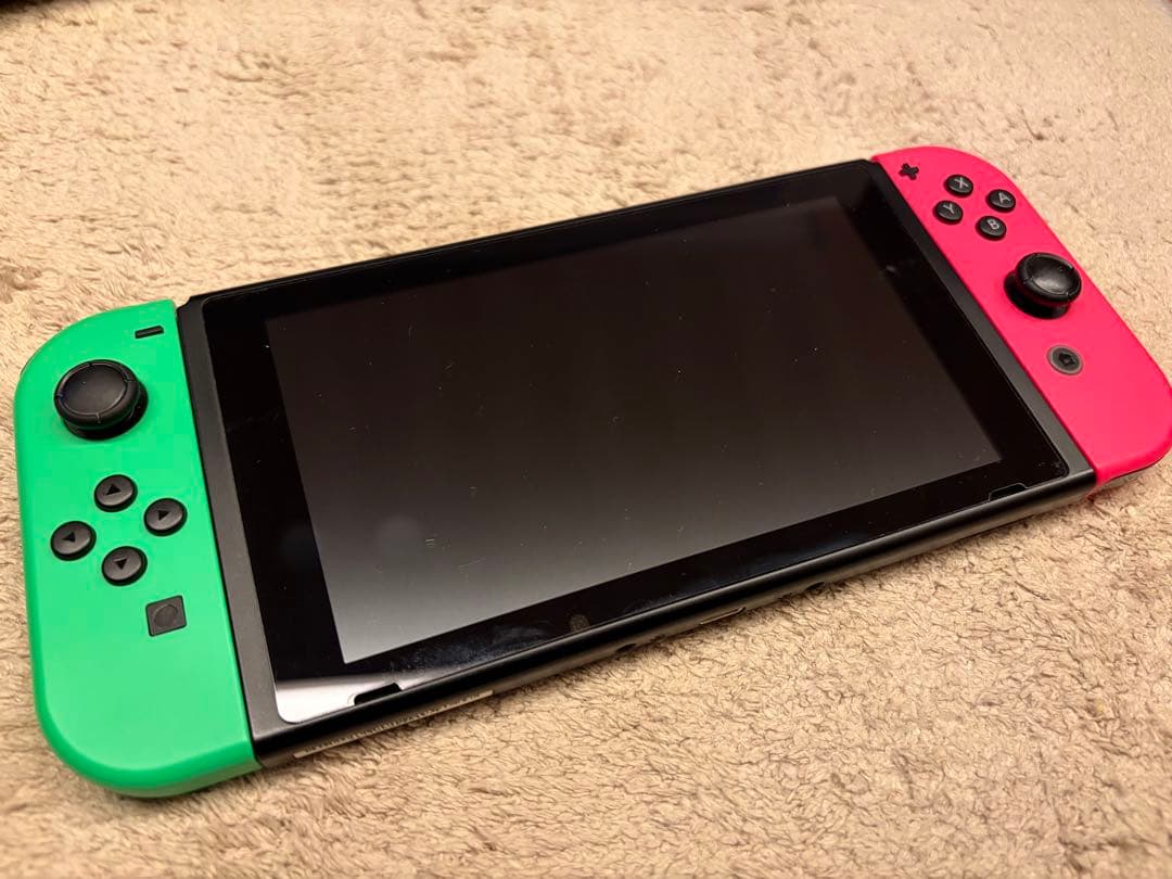 Nintendo Switch Splatoon2セット 本体のみ ポーチつき