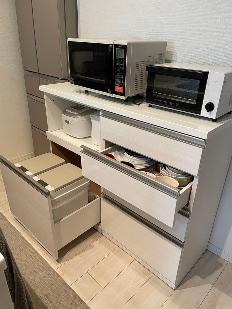 [定価71,000]カップボード　ニトリ　リガーレ