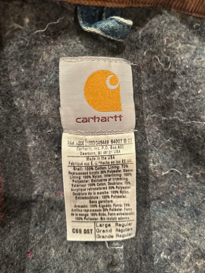 Carhartt カーハート　 ミシガンチョアコートデニム カバーオールUSA製