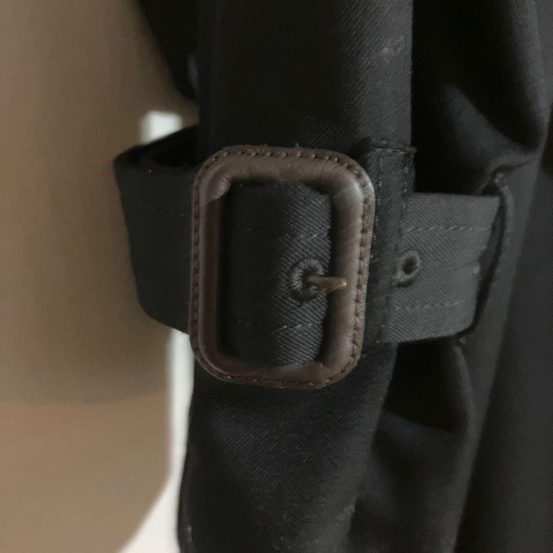 今季　ドゥーズィエムクラス　　トレンチコート　ブラック