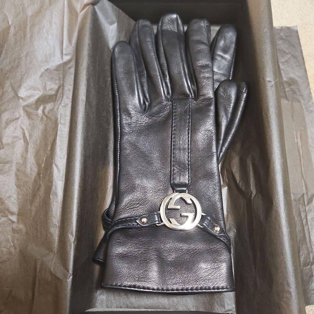 GUCCI　レザー　手袋
