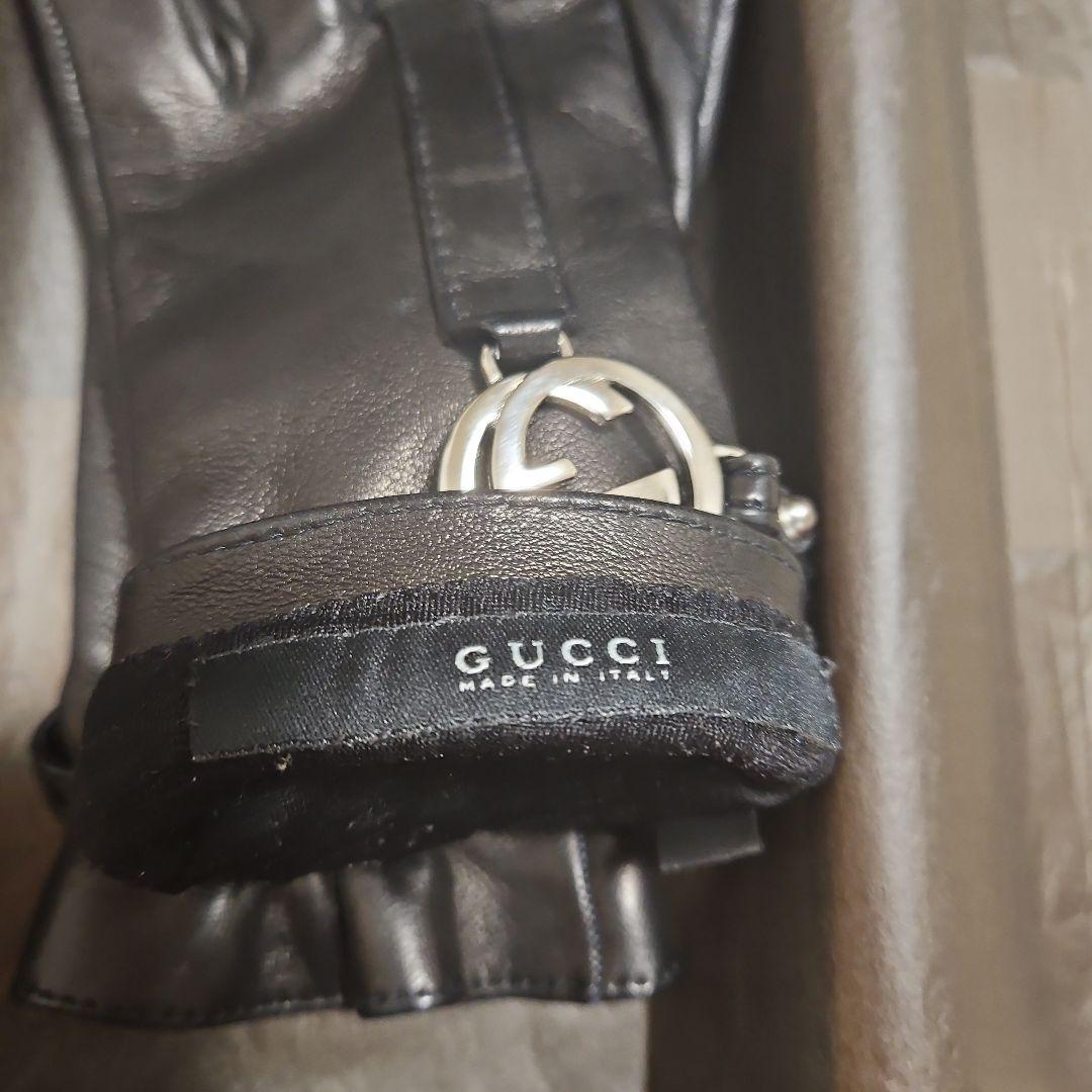 GUCCI　レザー　手袋