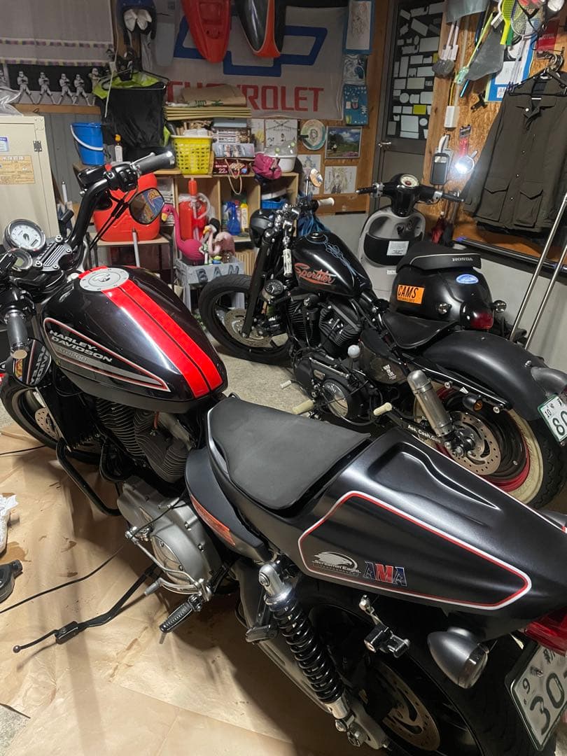 HARLEY-DAVIDSON XR1200 タンクとシートセット　カスタム