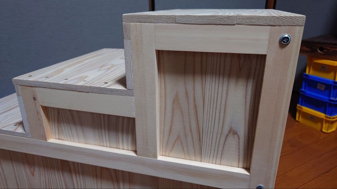 ㉚★アンジぇ★キャットハウス★階段タイプ★ハンドメイド★猫★猫小屋