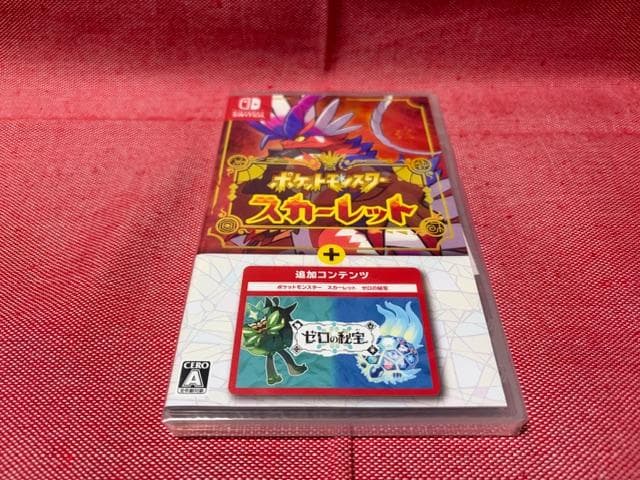 Switch★ポケットモンスター スカーレット＋ゼロの秘宝★新品・未開封品
