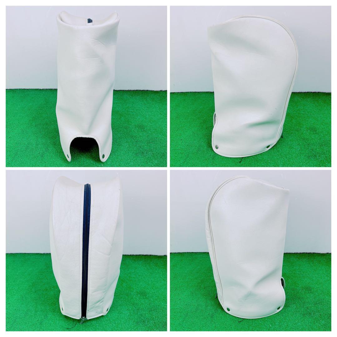 23区　SPORT　GOLF ゴルフ　スタンド式　キャディーバッグ　ホワイト　白