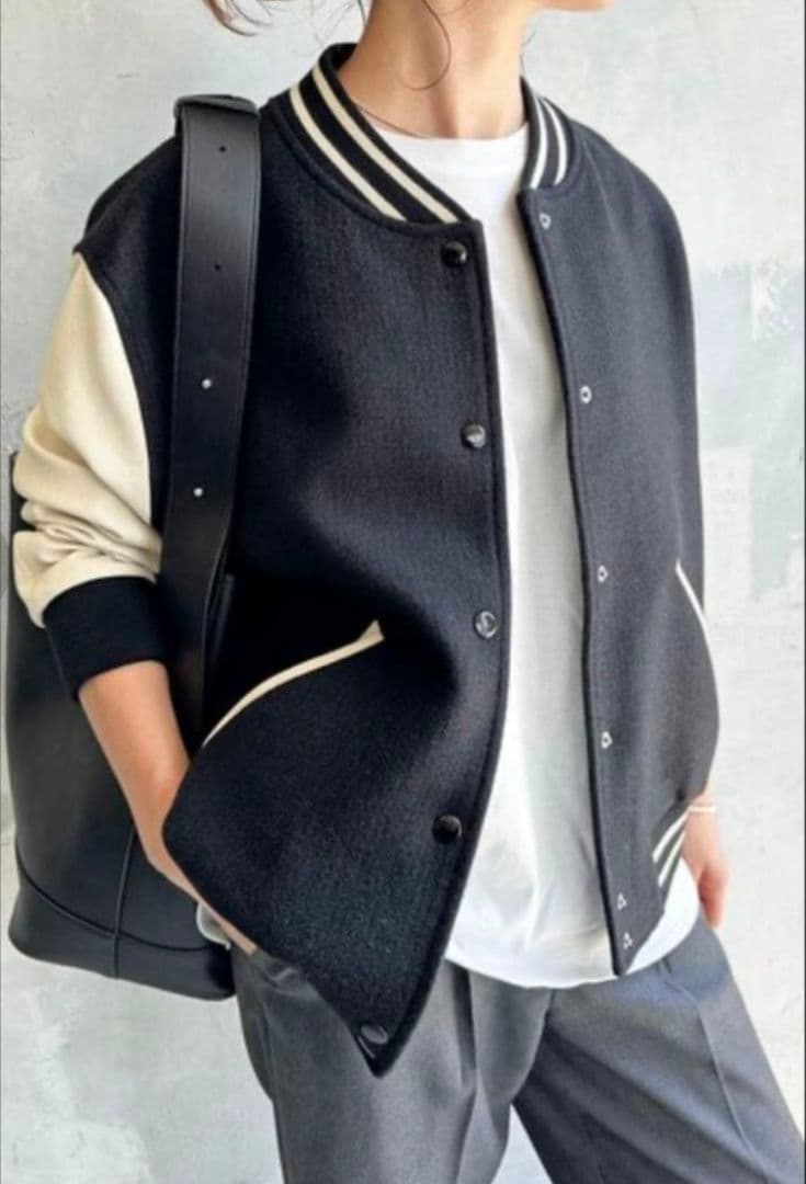 【専用】新品タグ付き　Spick & Span　スタンダードスタジャン　ブルゾン