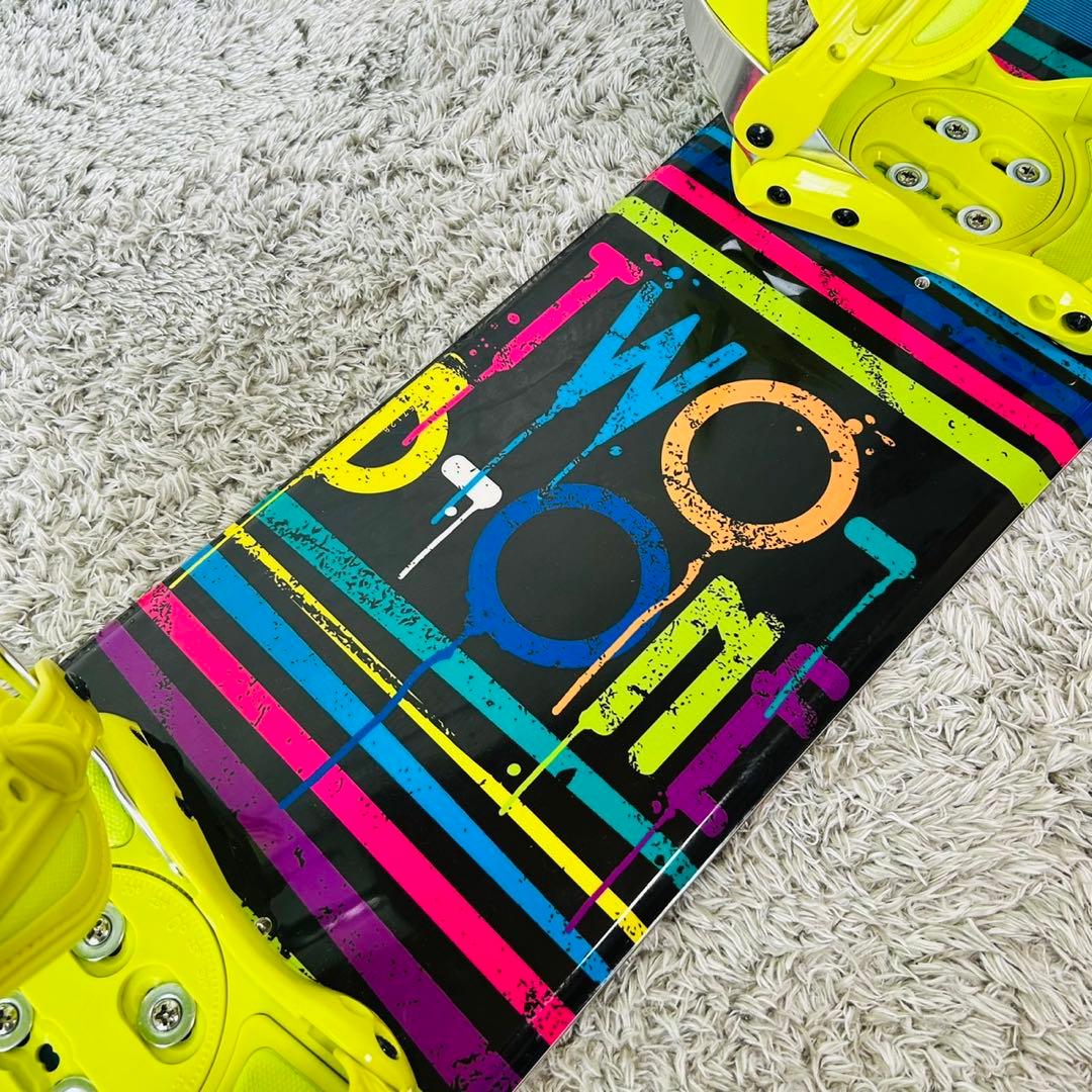 初心者おすすめ TWO b ONE レディース スノーボード セット 140cm