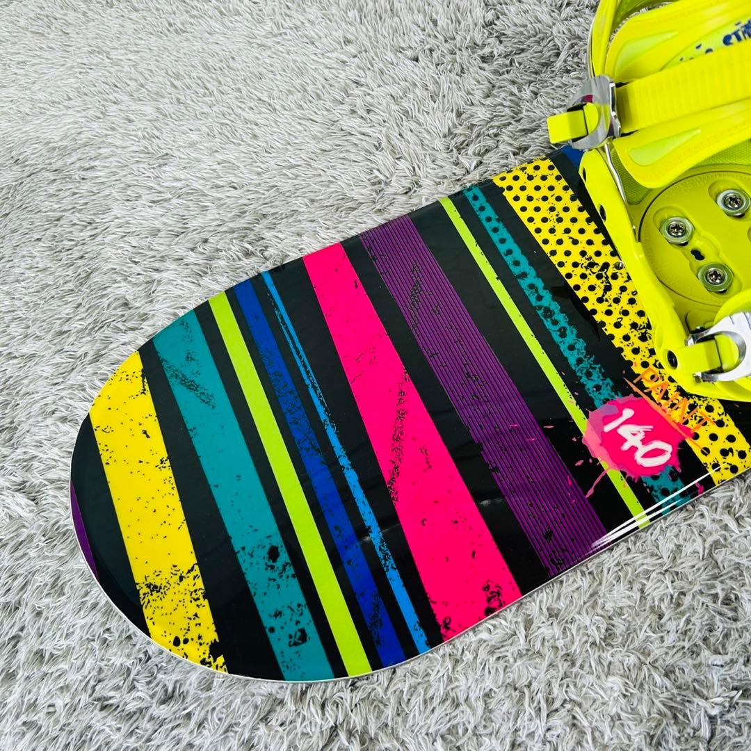 初心者おすすめ TWO b ONE レディース スノーボード セット 140cm