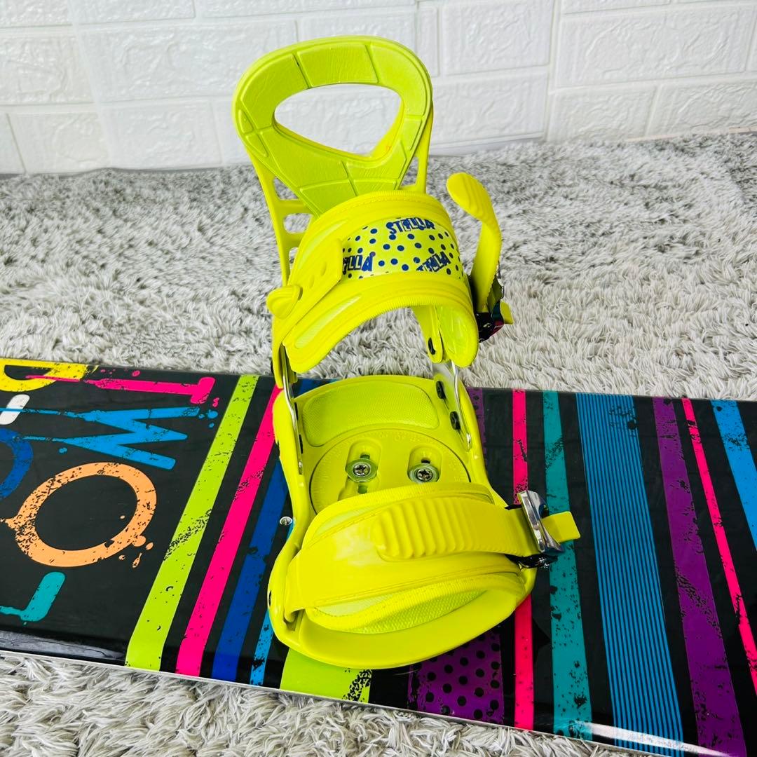 初心者おすすめ TWO b ONE レディース スノーボード セット 140cm