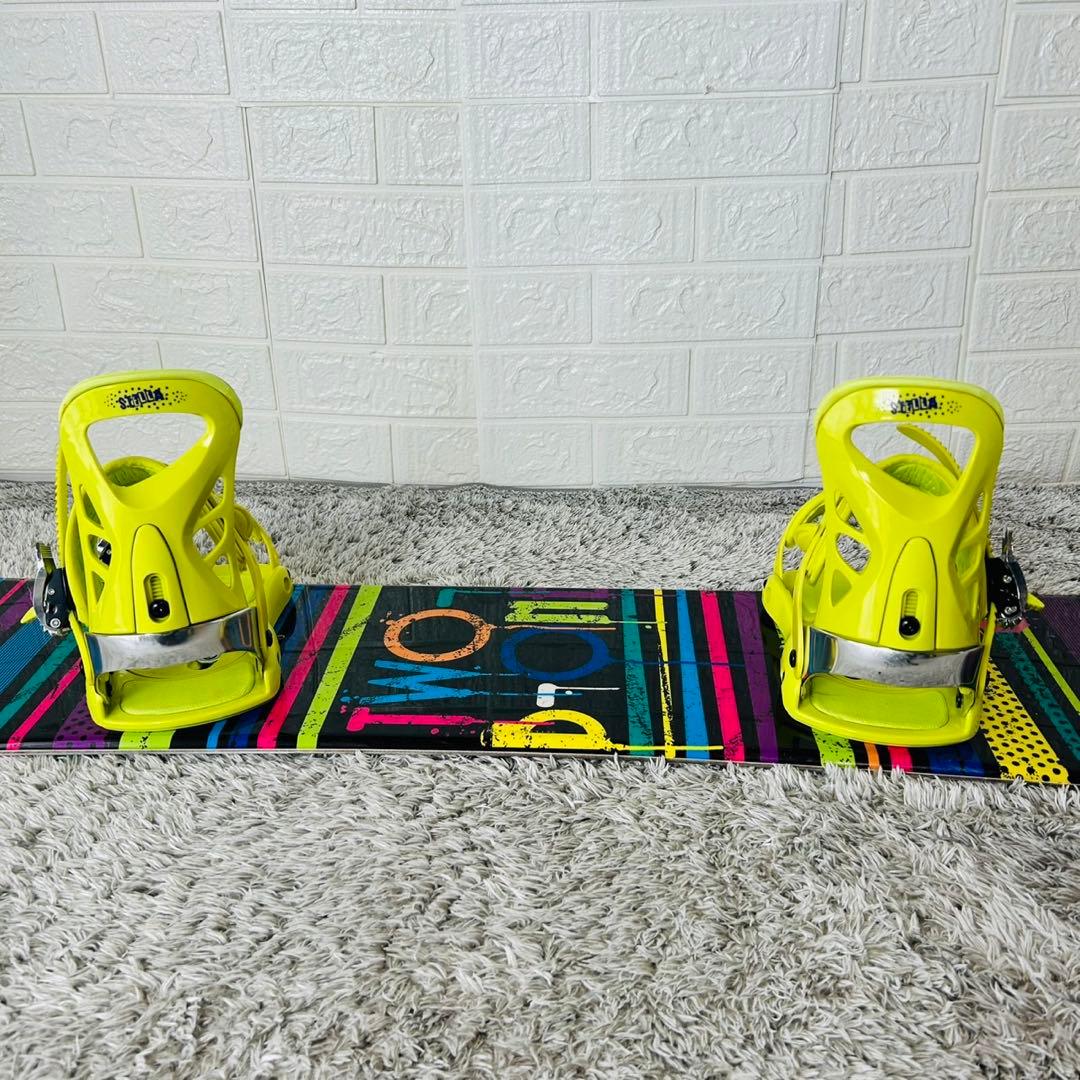 初心者おすすめ TWO b ONE レディース スノーボード セット 140cm