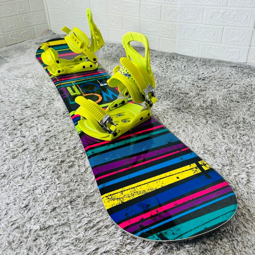 初心者おすすめ TWO b ONE レディース スノーボード セット 140cm