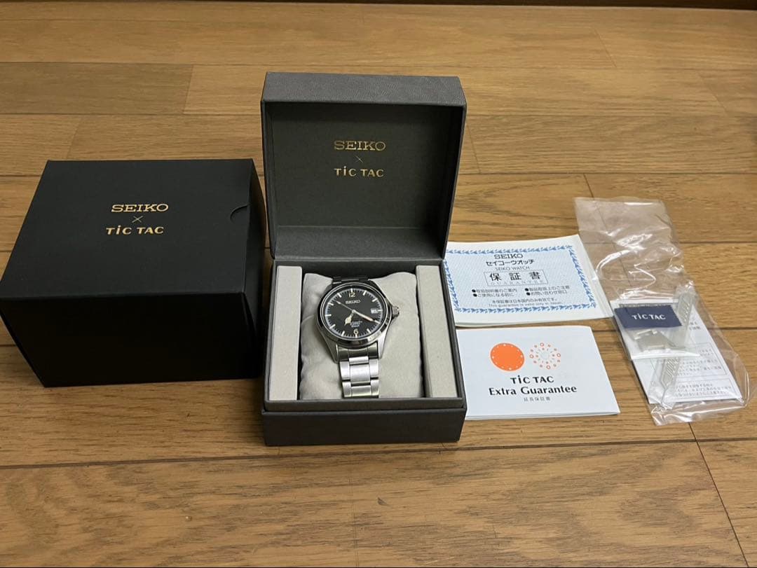 SEIKO×TicTAC 35周年記念 SZSB006 自動巻き　腕時計　限定品