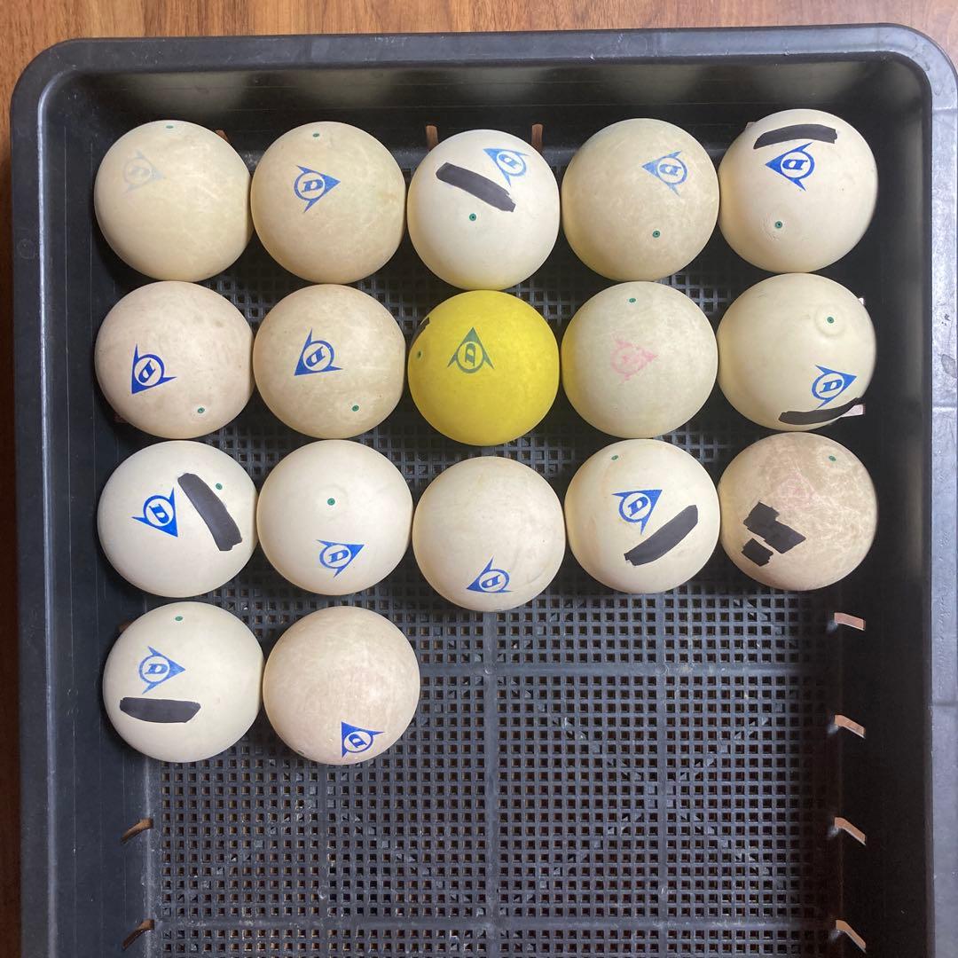 中古 ソフトテニス ボール 87球