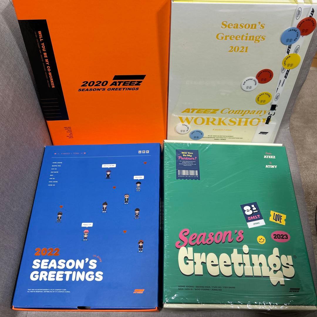K-POP・アジア ATEEZ season's greetings 2020 21 22 23