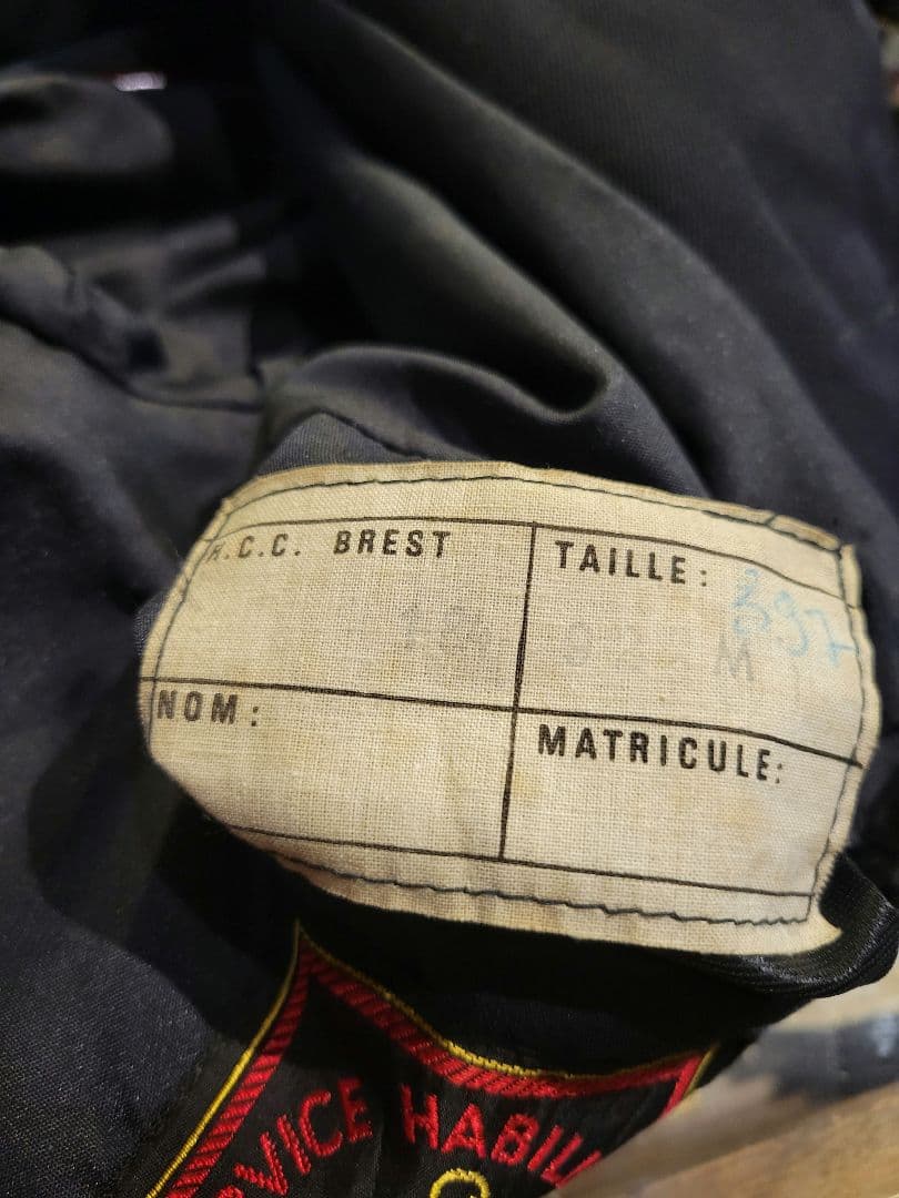 【専用】フランス海軍 ミリタリーコート ネイビー ユーロ ヴィンテージ