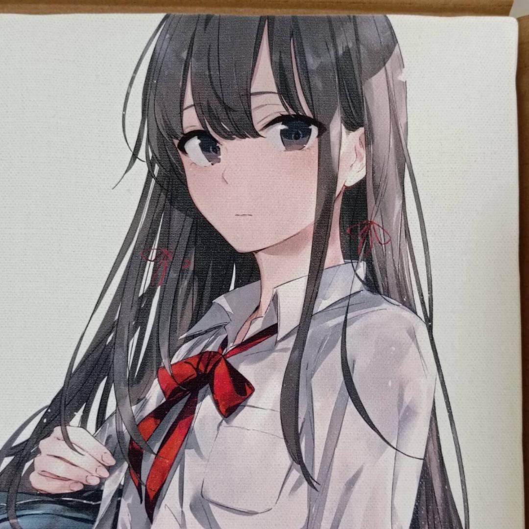 俺ガイル キャンバスアート 雪ノ下雪乃 やはり俺の青春ラブコメはまちがっている