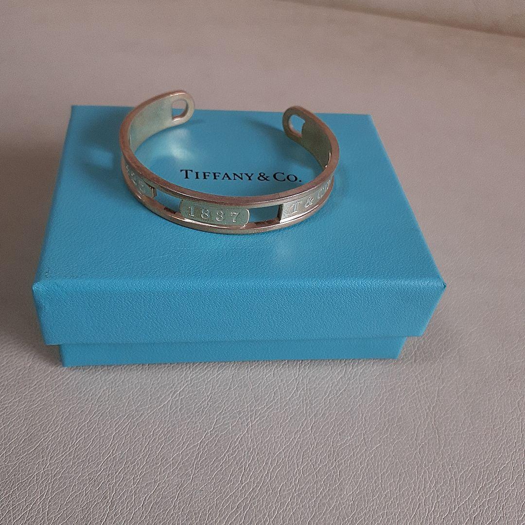 ティファニー1837　シルバーカフバングル