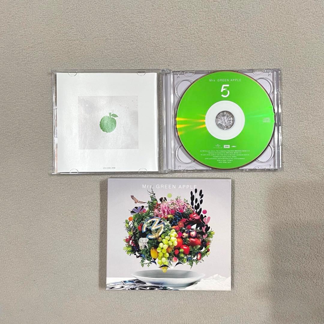 Mrs. GREEN APPLE アルバム「5」 初回限定盤