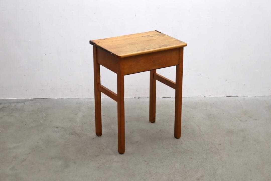 英国 イギリス ヴィンテージ スクールデスク 机 コンソール 作業台 飾り台