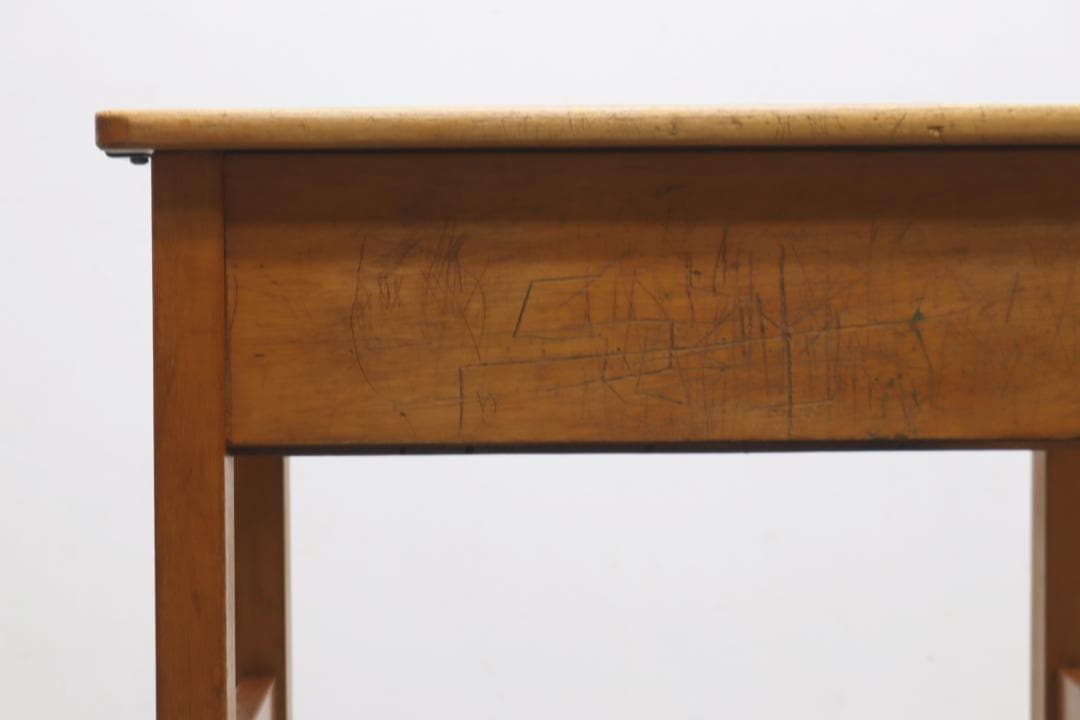 英国 イギリス ヴィンテージ スクールデスク 机 コンソール 作業台 飾り台