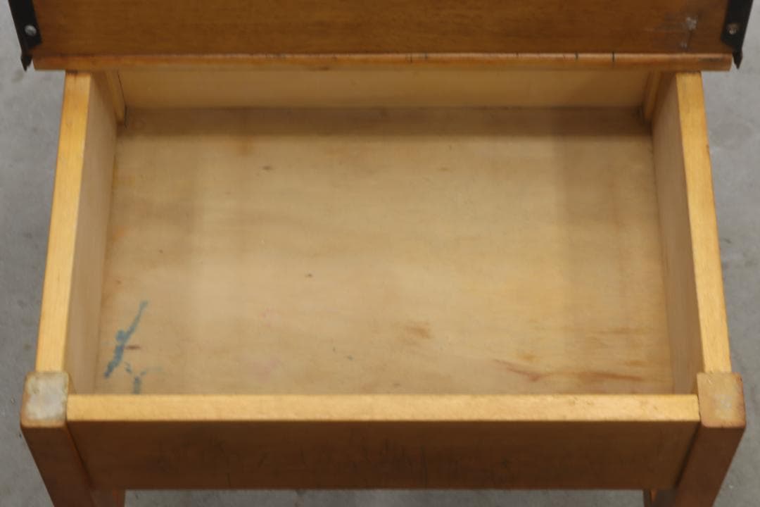 英国 イギリス ヴィンテージ スクールデスク 机 コンソール 作業台 飾り台