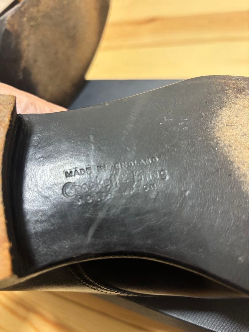 クロケット&ジョーンズ バンドグレード 5 1/2D純正シューツリー付き